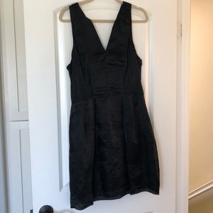Black mini dress